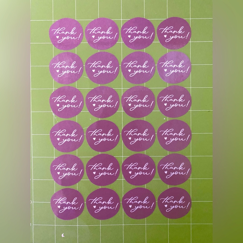 Thank You Stickers